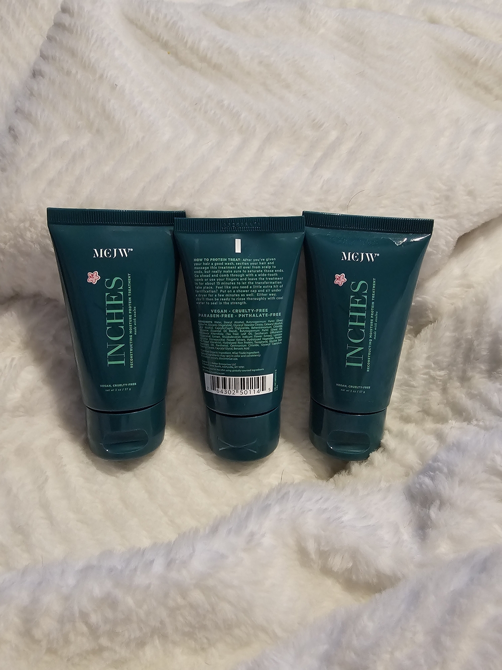 Madam C.J. Walker Inches Reconstructing Moisture Protein Treatment - Lot of 3